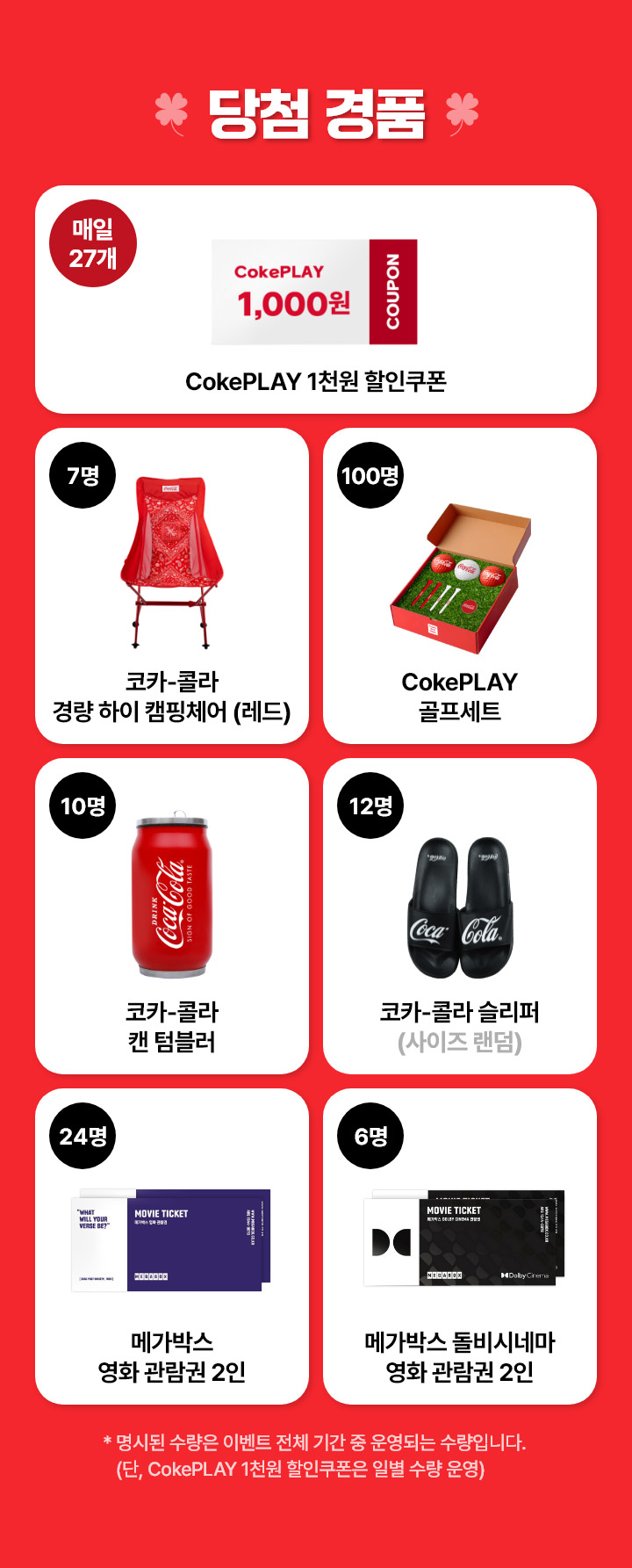 당첨경품