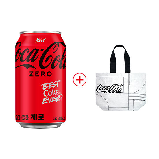 [노벨티행사] 코크제로 350CAN X24(24개)+ 리유저블백 목록 이미지