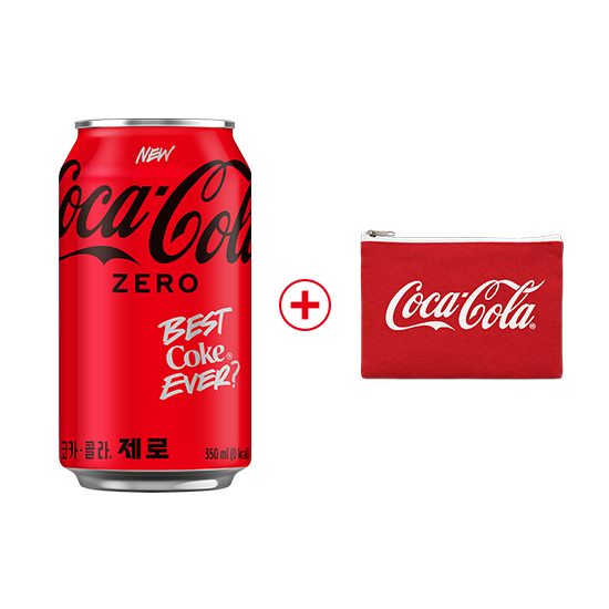 [노벨티행사] 코크제로 350CAN X24(24개)+ 면파우치 목록 이미지