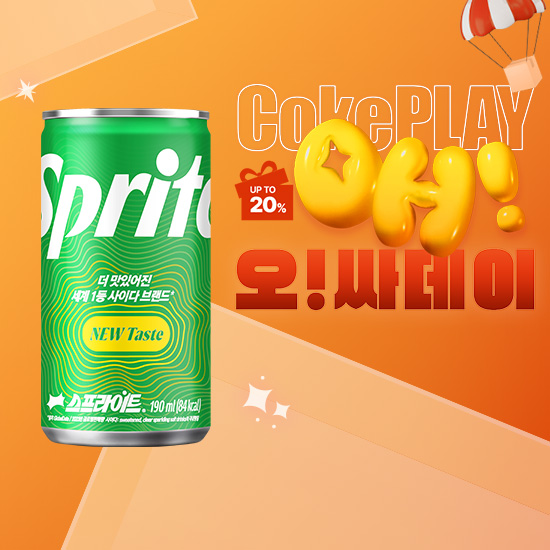 [오싸데이] 스프라이트 190CAN X30 (30개) 썸네일 이미지