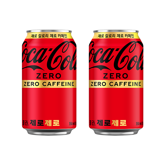 [정기배송]코카-콜라 제로 제로 350CAN X24 썸네일 이미지