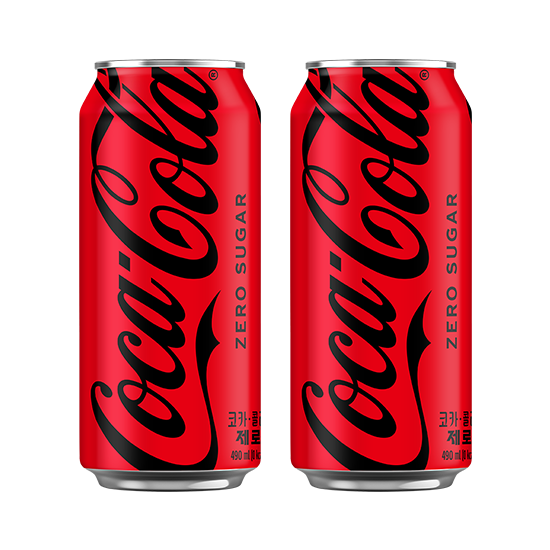 코카-콜라 제로 490CAN X24