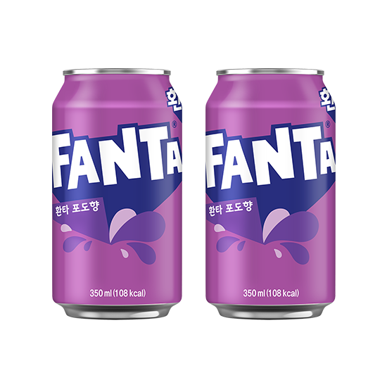 [이벤트][정기배송]환타 포도 350CAN X24 목록 이미지