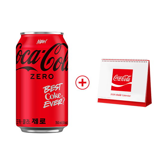 [노벨티행사] 코크 제로 350CAN X24 + 26년 달력 목록 이미지