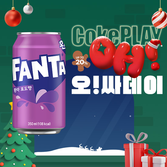 [오싸데이] 환타 포도 350CAN X24 (24개) 목록 이미지