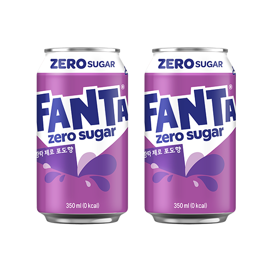 [이벤트][정기배송]환타 제로 포도 350CAN X24 목록 이미지