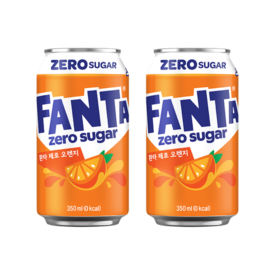 [이벤트][정기배송]환타 제로 오렌지 350CAN X24 목록 이미지