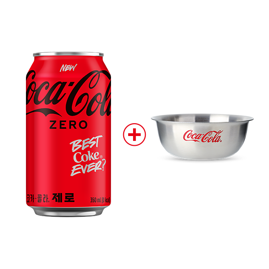 [노벨티행사] 코크 제로 350CAN X24 + 코카콜라 믹싱볼