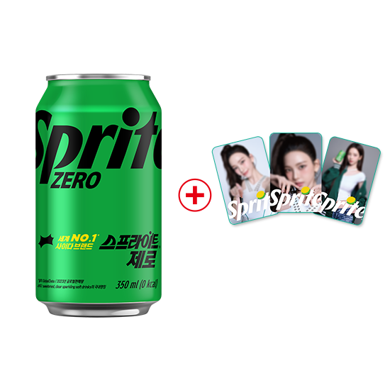 [노벨티행사] 스프라이트 제로 350CAN X24 + 카리나포토카드