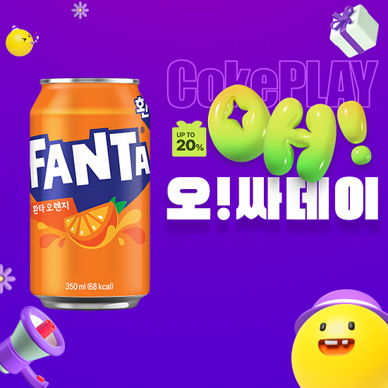 [오싸데이] 환타 오렌지 350CAN X24 목록 이미지