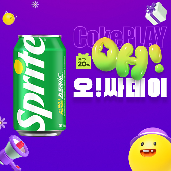 [오싸데이] 스프라이트 350CAN X24 목록 이미지