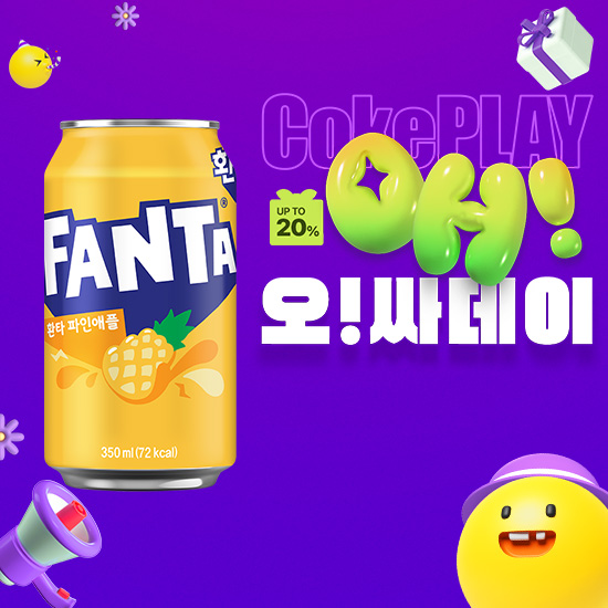 [오싸데이] 환타 파인애플향 350CAN X24 목록 이미지