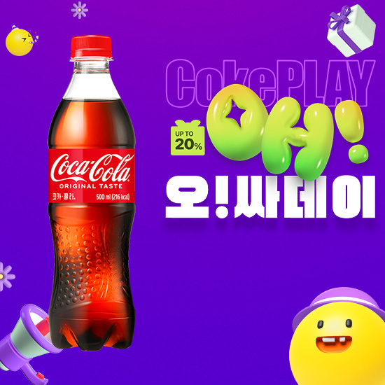 [오싸데이]코카-콜라 500PET X24 목록 이미지