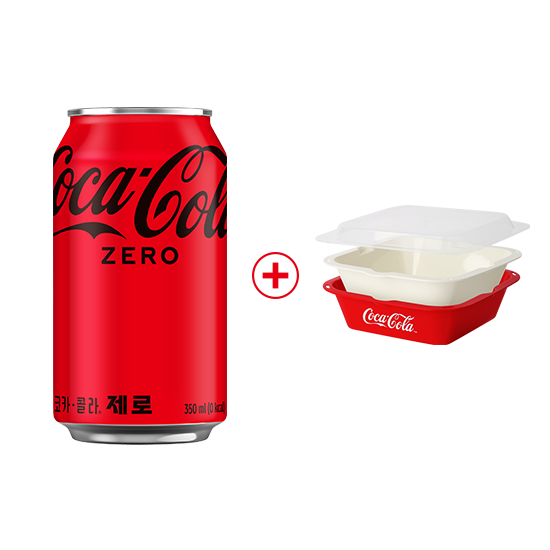[노벨티행사] 코크 제로 350CAN X24 + 코카콜라 전자레인지찜기 썸네일 이미지