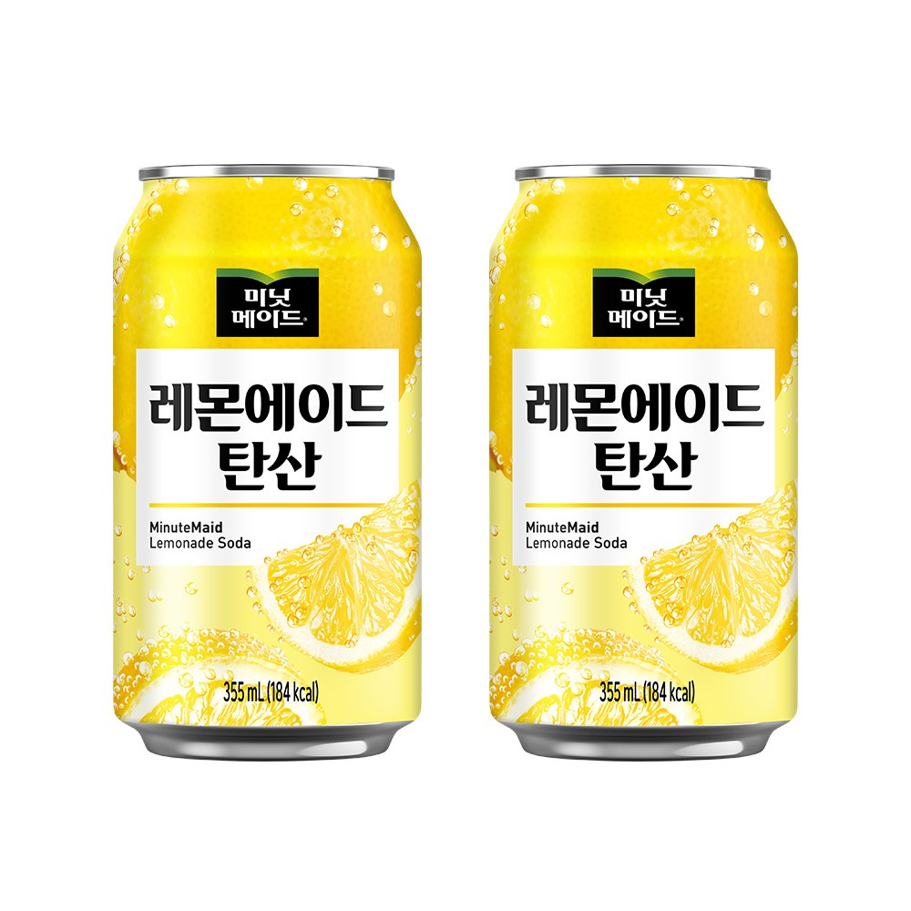 미닛 레몬에이드 탄산 355CAN  X24 썸네일 이미지