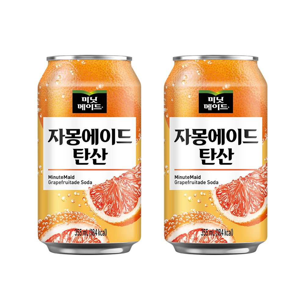 미닛 자몽에이드 탄산 355CAN  X24 썸네일 이미지