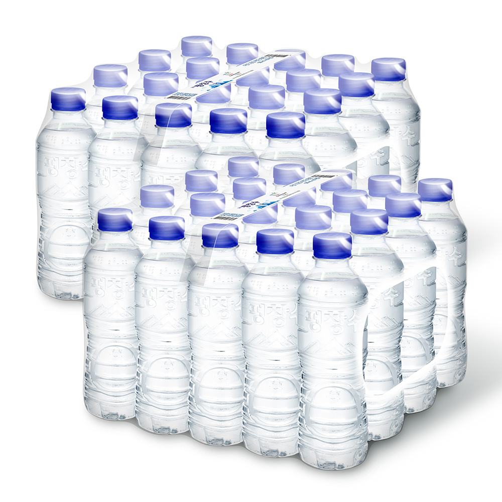[패키지] 강원평창수 무라벨 500ml X 20 X 2 (2상자) 썸네일 이미지