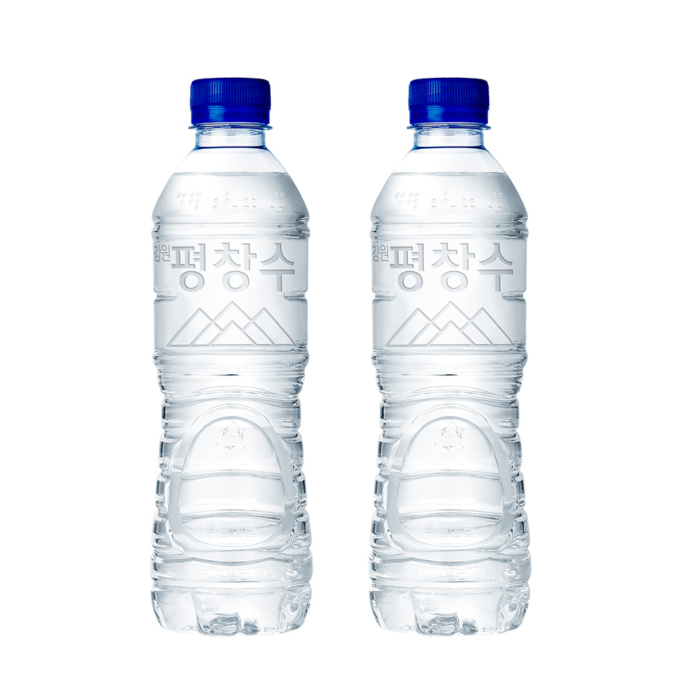 강원평창수 무라벨 500ml X 20  목록 이미지