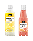 [패키지]미닛메이드 레몬에이드 탄산 500PET 4X6 + 미닛메이드 자몽에이드 탄산 350PET 4X6 썸네일 이미지