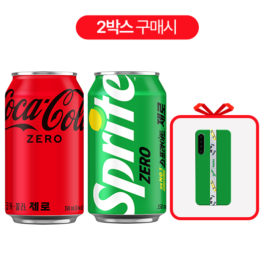 [Live] 코크제로 350CAN X24 + 스프라이트 제로 350CAN X24 + 핸드폰스트랩
									목록 이미지