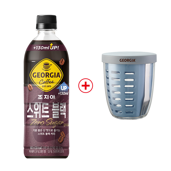 [Live] 조지아 크래프트 스위트 블랙 600PET 4X6 + 조지아 과일팟
									목록 이미지