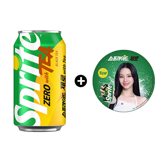 [노벨티증정] 스프라이트 제로 with Tea 350CAN X24 + 카리나 부채