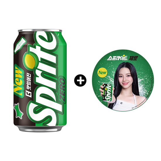 [노벨티증정] 스프라이트 제로 350CAN X24 + 카리나 부채 목록 이미지
