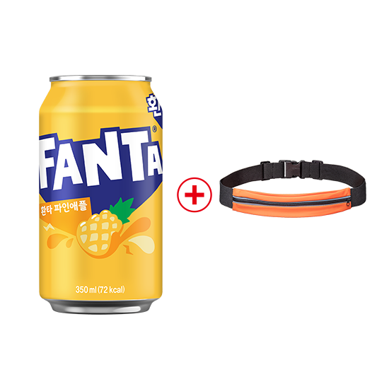 [노벨티행사]환타 파인 350CAN X24 + 러닝벨트