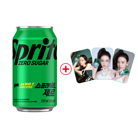 [노벨티행사] 스프라이트 제로 350CAN X24 (24개) + 카리나포토카드 목록 이미지