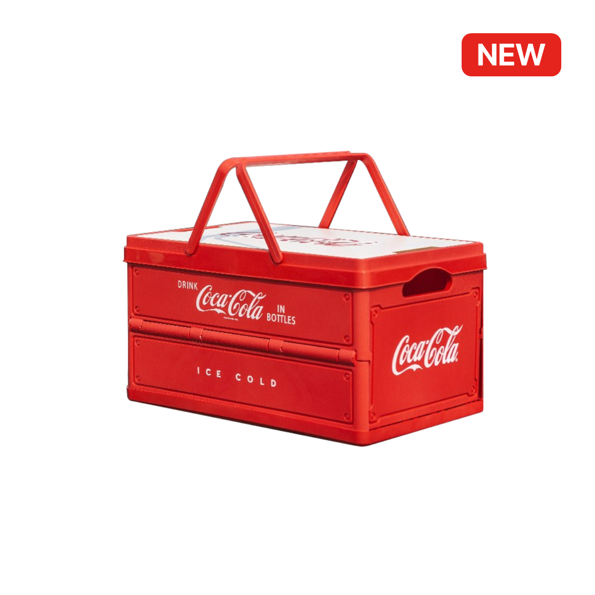코카-콜라 캠핑용 폴딩박스(레드)