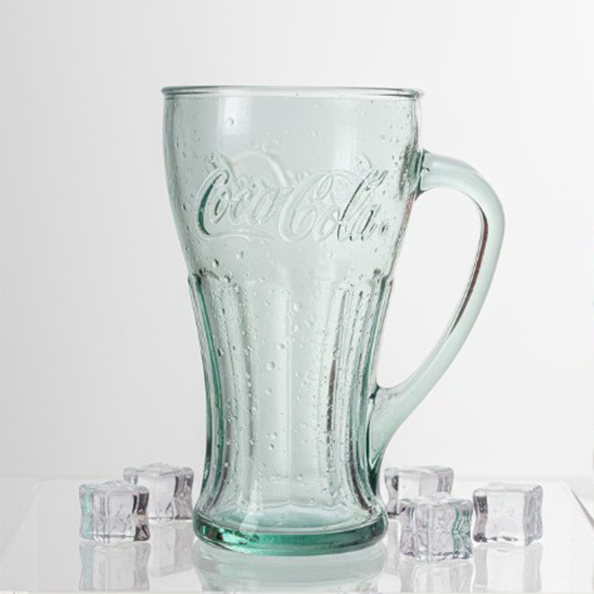 코카-콜라 컨투어 비어 글라스 머그