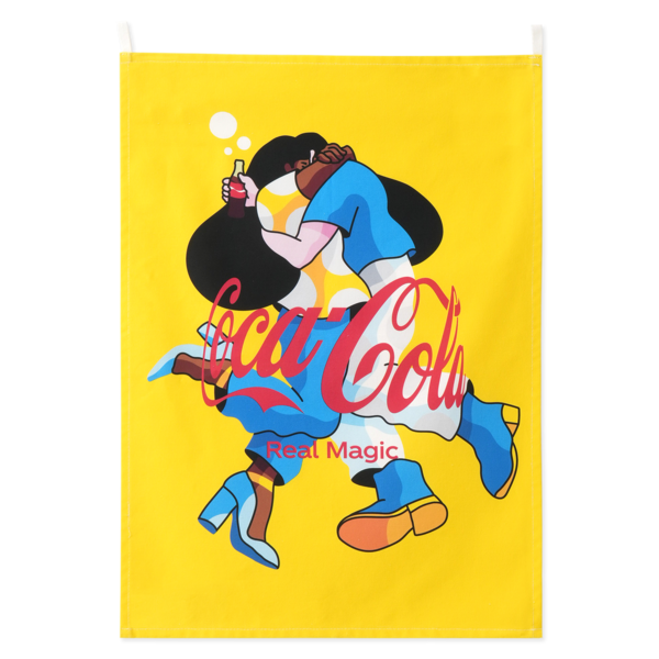  코카-콜라 패브릭 포스터(A) - HUG  세트