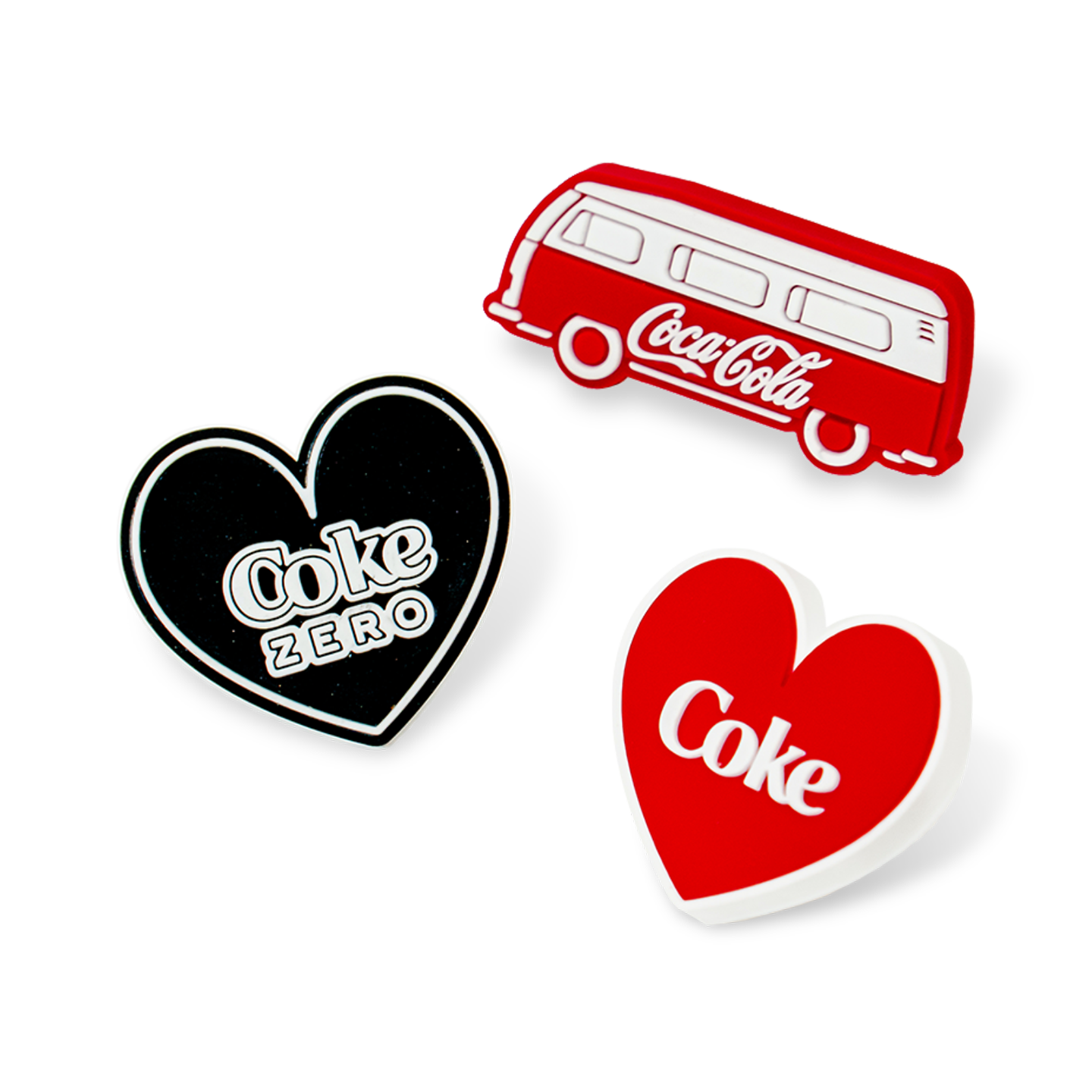 [PLAY! 행운의 룰렛] 코카-콜라 슈즈참 3종 세트 B - I Love Coke